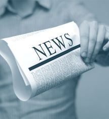 Eine Zeitung mit News